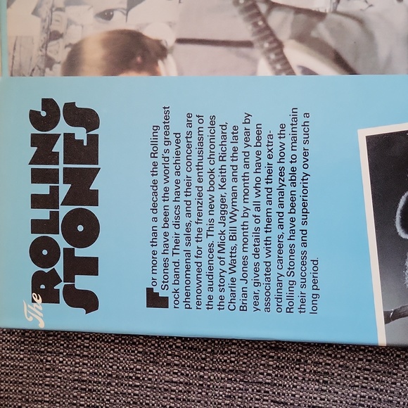 5 FOR $25 The Rolling Stones by Tony Jasper Hardcover over 100 photos - Picture 6 of 7